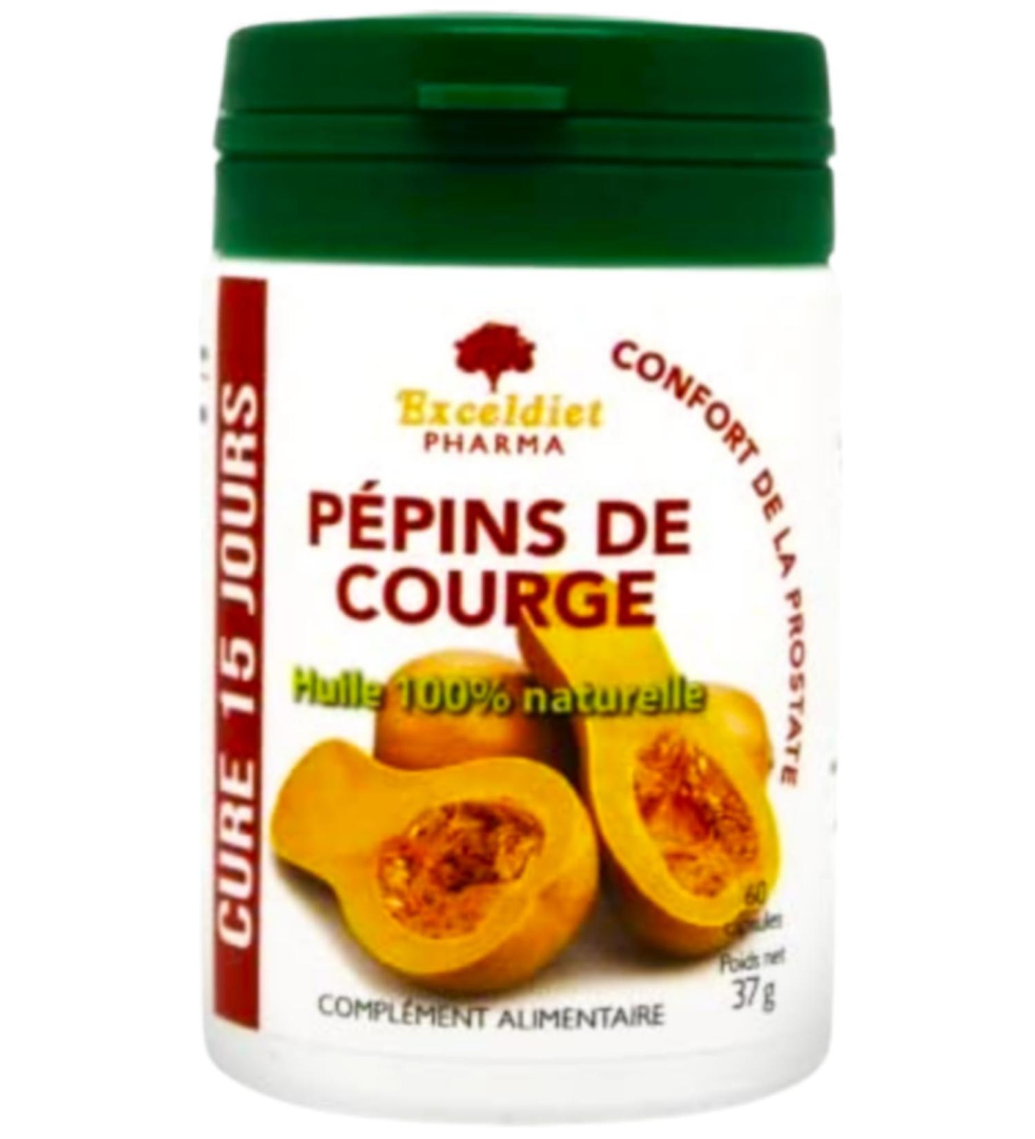 Pumpkin Seed | 2500 mg/Day | Urinary Comfort | 100% Natural Oil | 60 Capsules - Buy Online on GoSupps.com