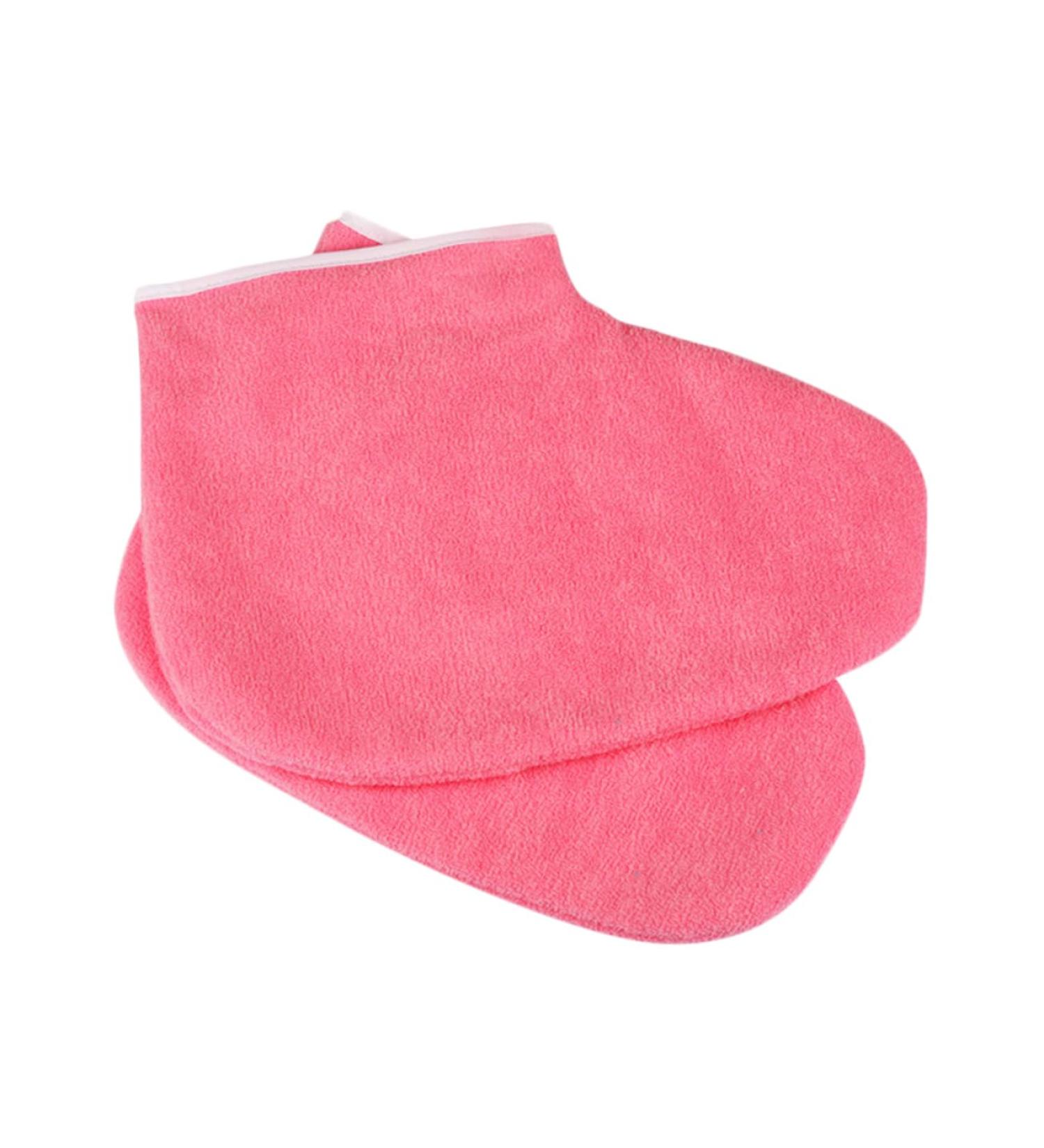 FRCOLOR 1 Pair wax bath liners feet paraffin foot lotion socks paraffin foot liners reusable moisturizing socks paraffin wax foot covers paraffin wax booties hand mask moisten hands medium Red - Buy Online on GoSupps.com