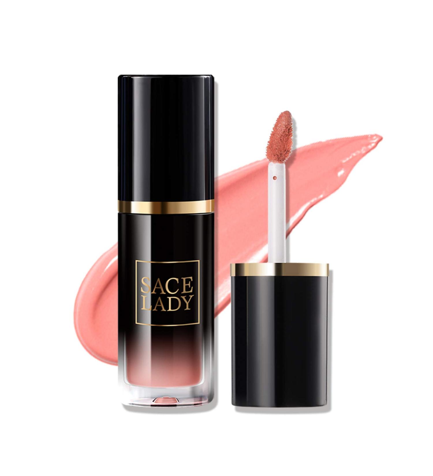 Sace Lady Liquid Cheek Blusher Cream Gel - Cupcake Shade | Long Lasting, Lightweight, Blendable | Natural-Looking Pigmented Makeup for Women | Cruelty-Free | 0.14Fl Oz - Buy Online on GoSupps.com