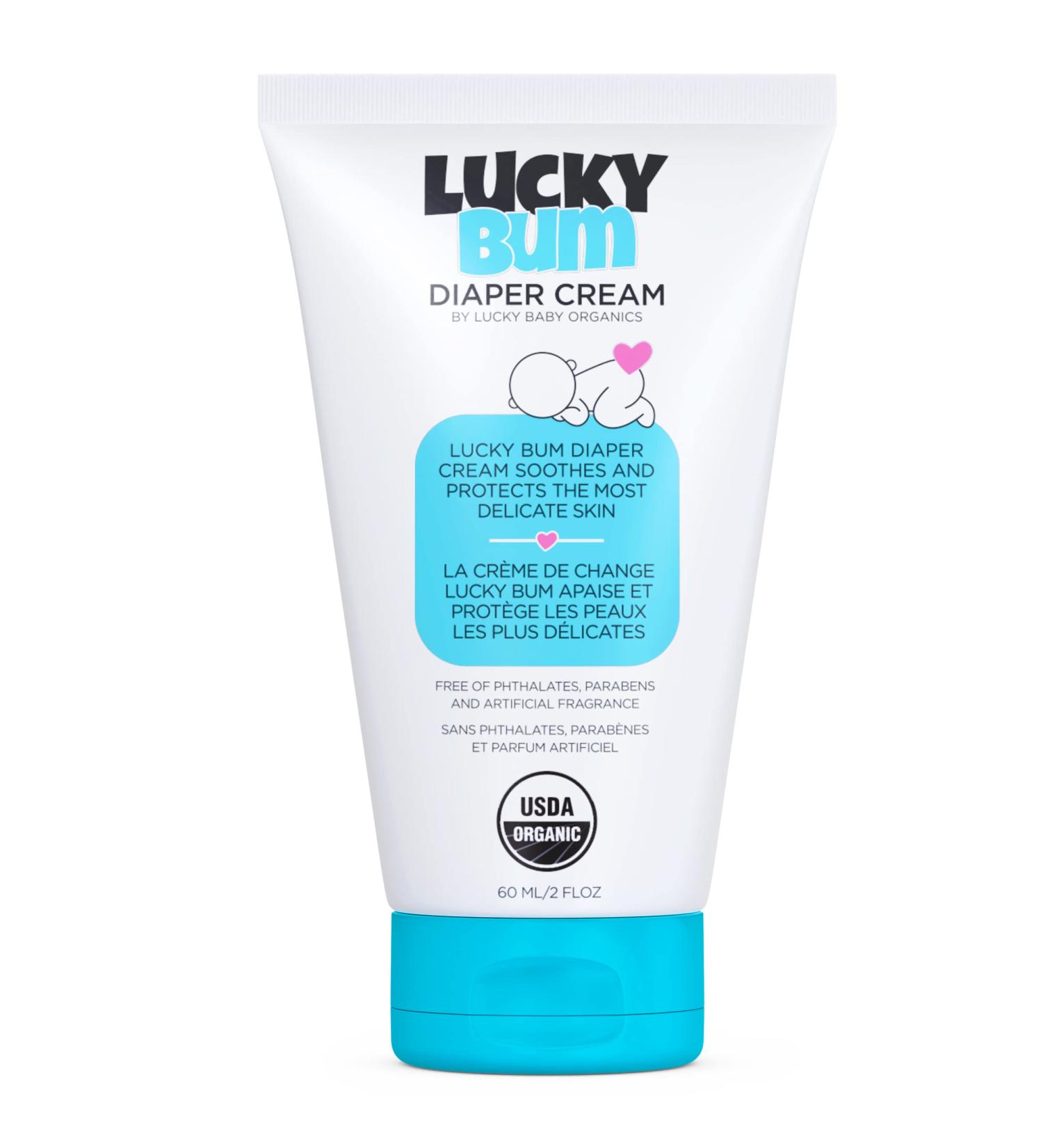 Organic Diaper Cream | Moisturizing Diaper Balm 60ml | Natural Baby Care - Buy Online on GoSupps.com