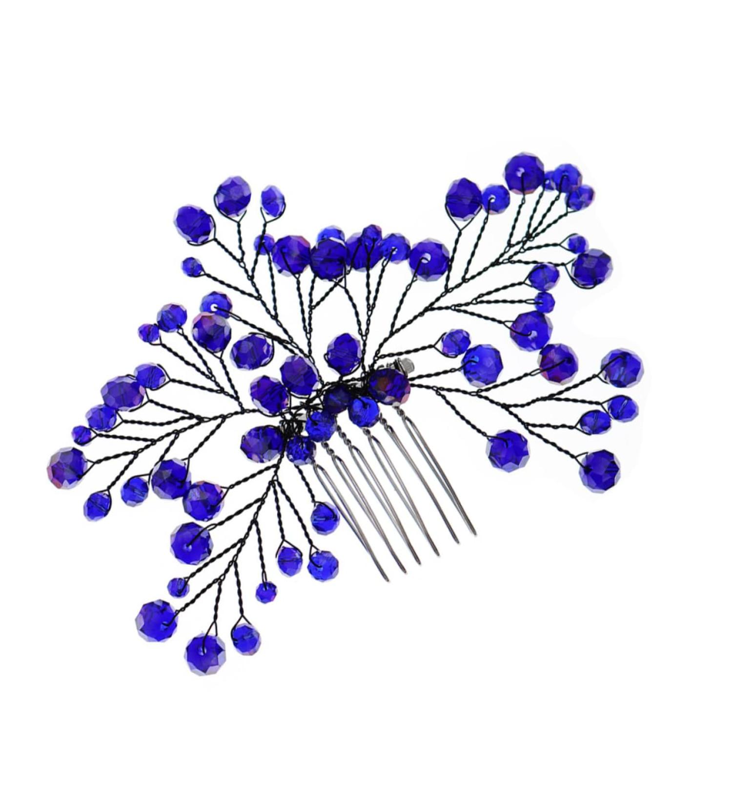 Ipetboom Hair Comb European Fashion Accessories Banquet Rhinestones - Buy Online on GoSupps.com