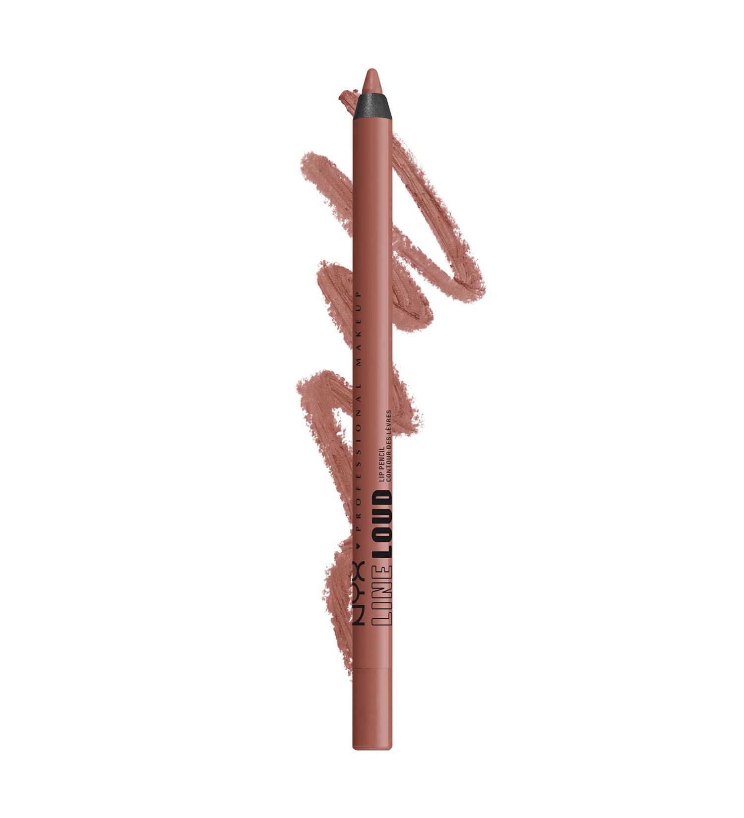 NYX Ambition Statement Lip Liner - Longwear Lip Pencil with Jojoba Oil & Vitamin E - Buy Online on GoSupps.com