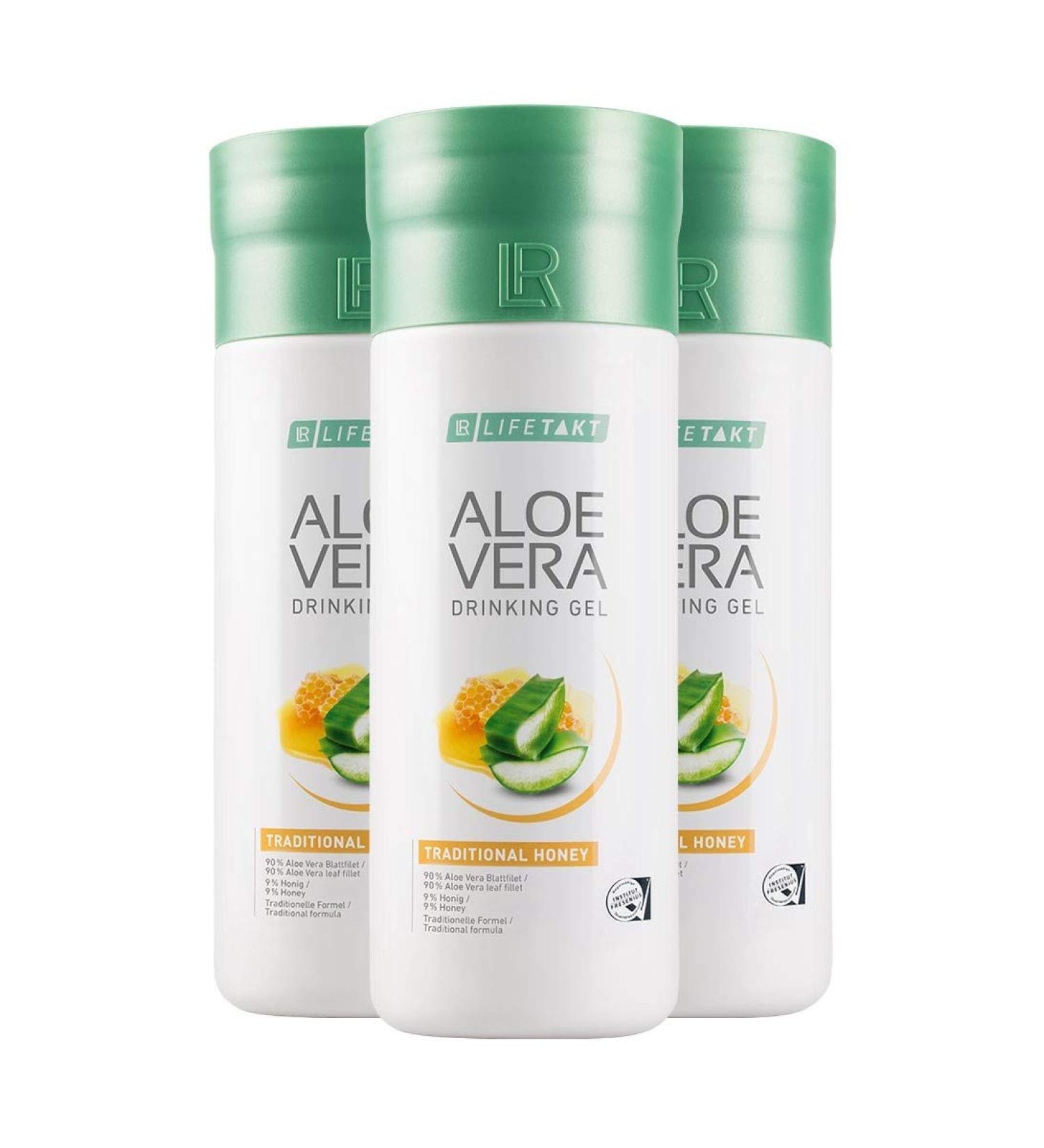 LR Aloe Vera Drinking Gel Honey SET of 3 (3x1000ml)