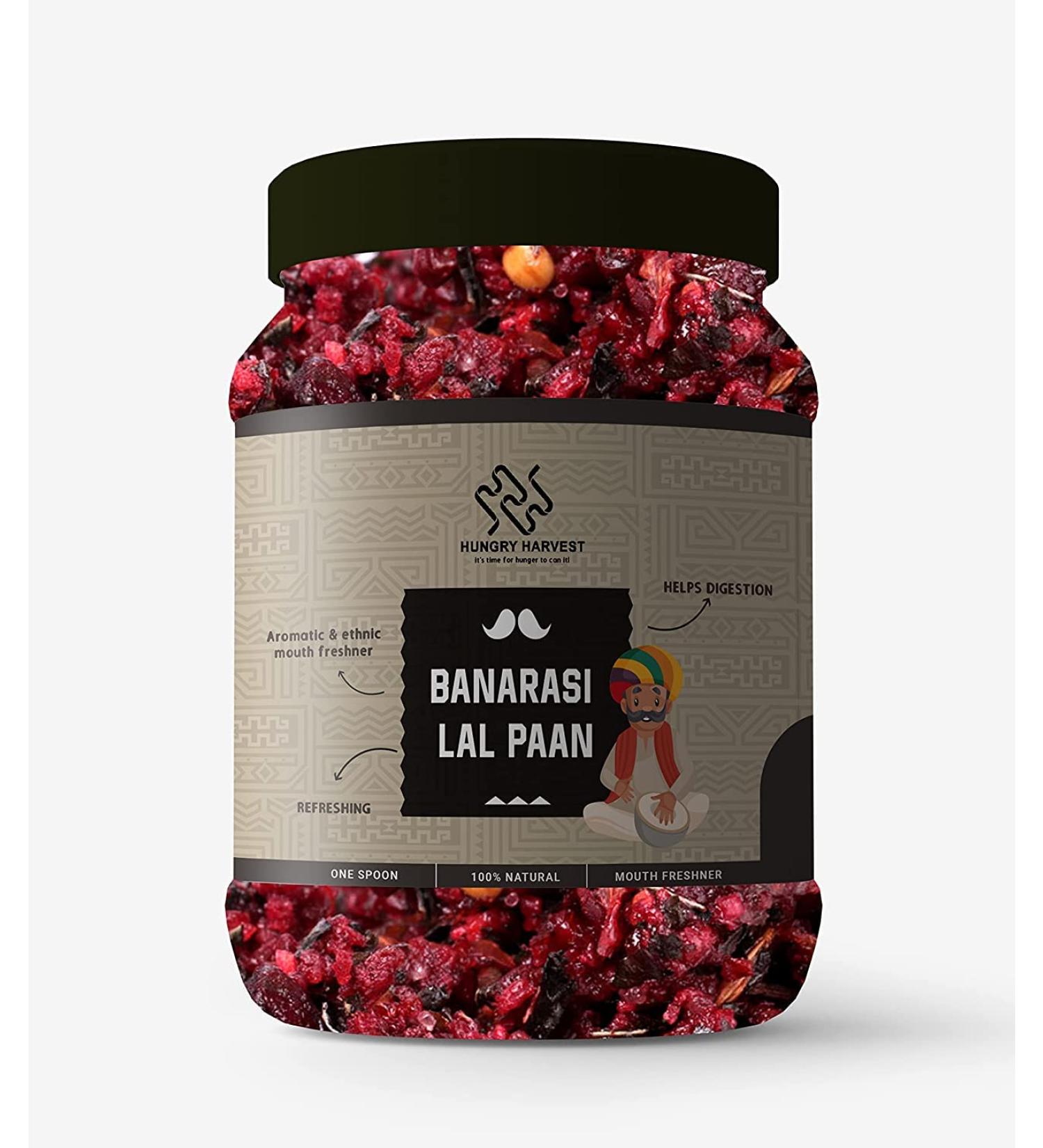 Hungry Harvest Homemade Banarasi Mix Mukhwas 150 GMS Meetha Mix Mukhwas_Packing May Vary - Buy Online on GoSupps.com