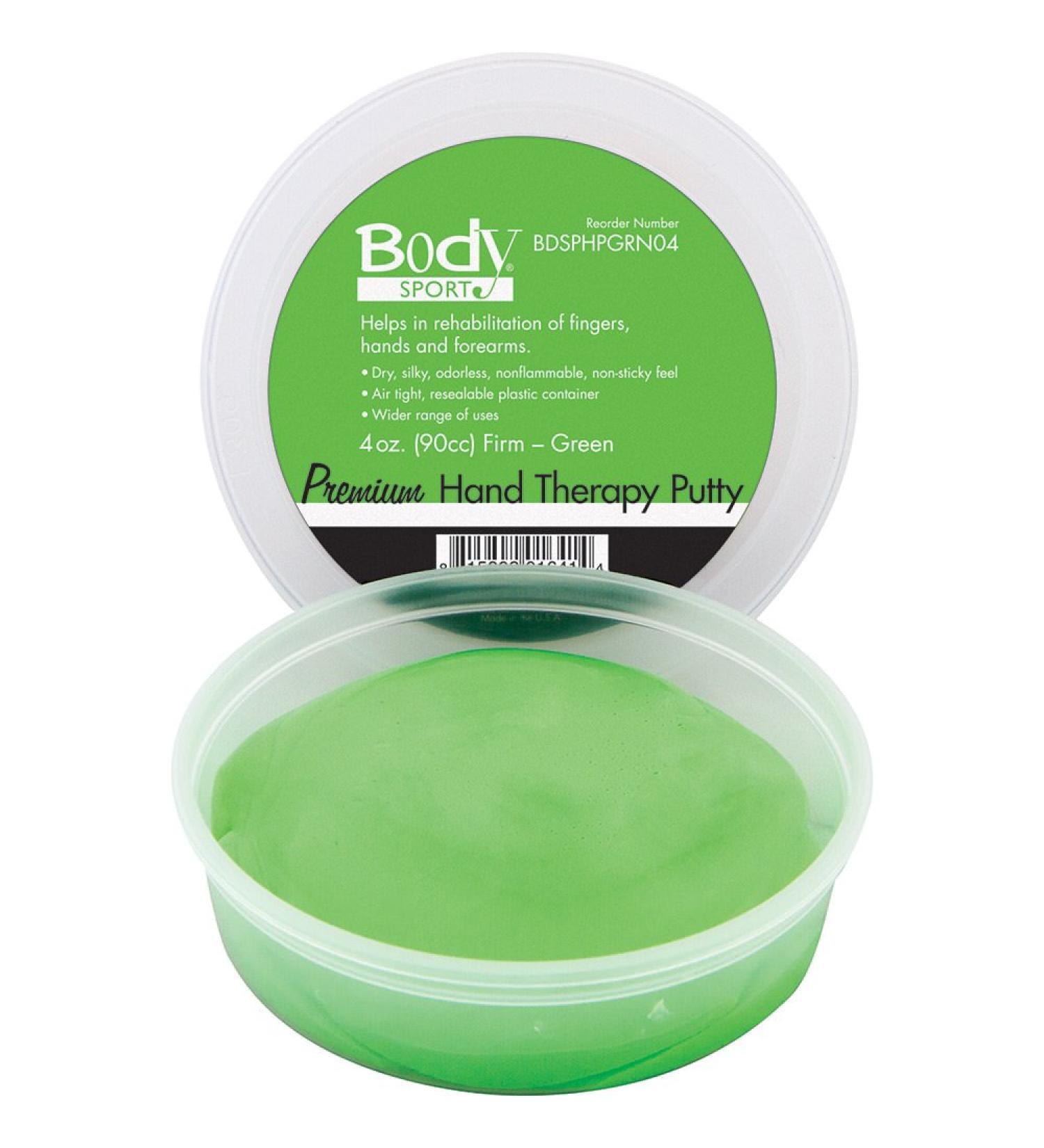 BodyMed Premium Hand Therapy Putty 80oz (5LB) Green Firm