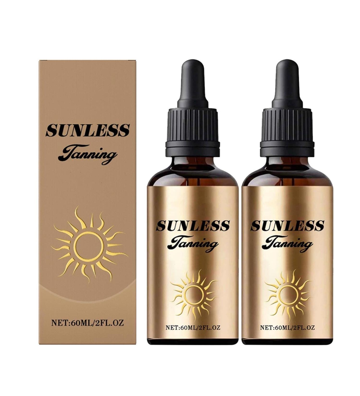  G n rique Self Tanning Drops To Drink Sunless Tanning Groches 60ml Naturally Increase Melanin For All Skin Types And Tones (2PCS) - Buy Online on GoSupps.com
