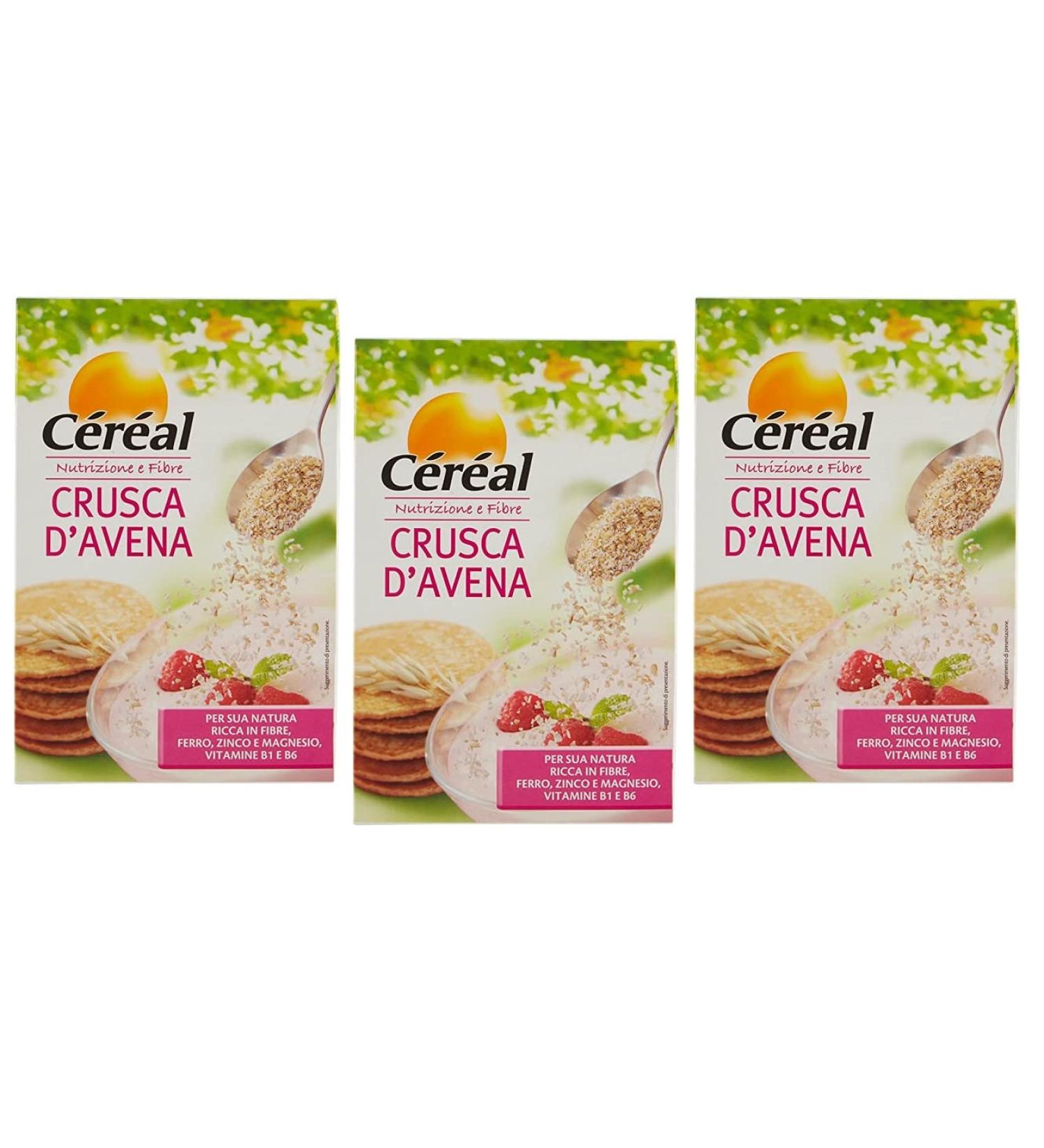  Italian Gourmet E.R. Crusca di Avena Cereal Pack of 3 brans source of protein rich in fiber to promote intestinal well-being 400 g + 400 g of Italian Gourmet Polpa di Pomodoro flavor 400 g - Buy Online on GoSupps.com