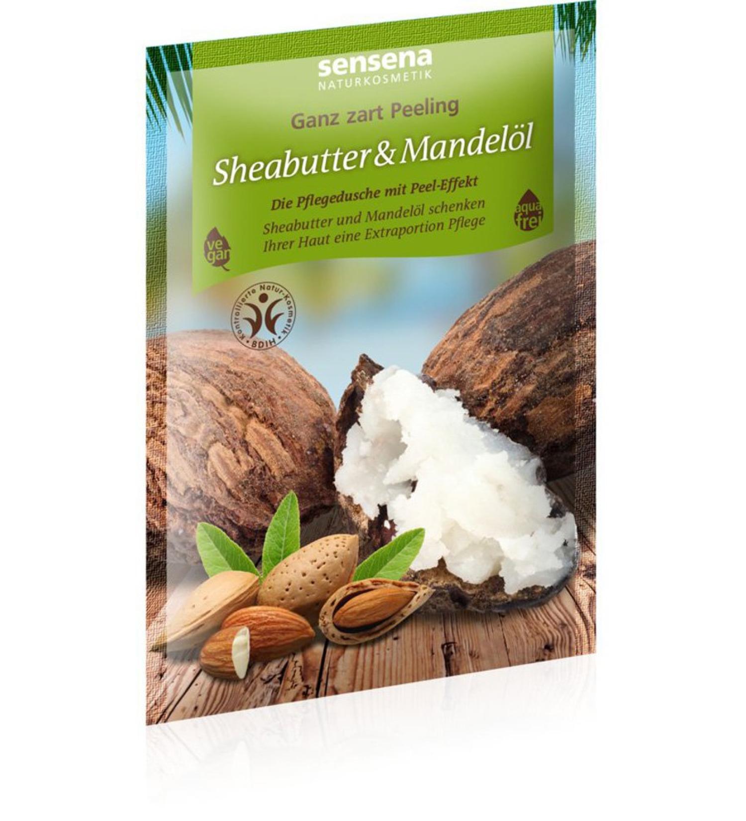 Very gentle peeling "Shea butter & almond oil" 80g