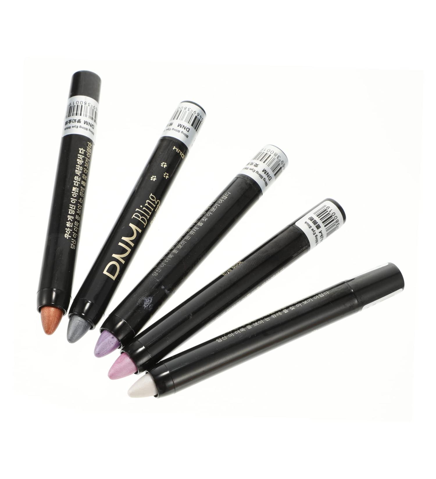 Healeved 5pcs Pearlescent Eyeshadow Pencil Waterproof Eyeshadow Pencil Glitter Eyeshadow Sticks Packing - Buy Online on GoSupps.com