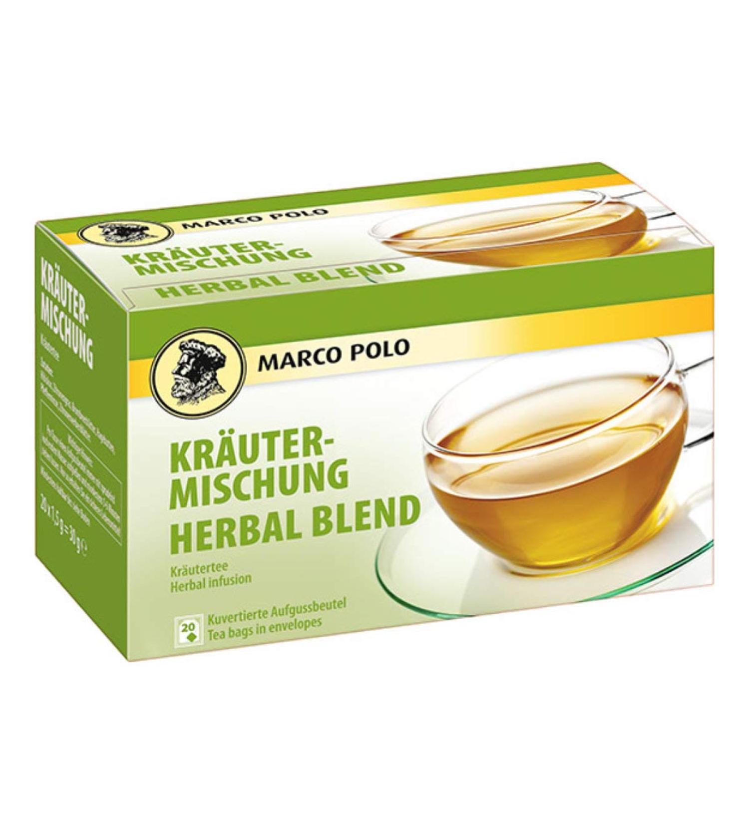 Marco Polo Herbal Blend Tea Fresh Refreshing Herbal Tea