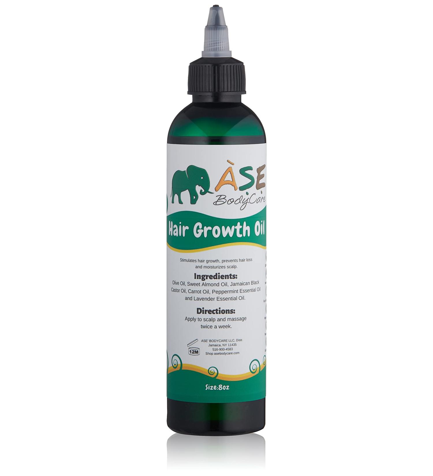 ASE BodyCare Hair Growth Oil 8oz - Natural Essential Oils for Hair Growth - Buy Online on GoSupps.com