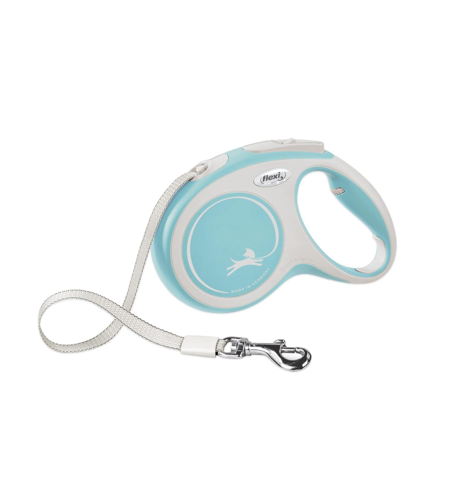 Flexi New Comfort Dog Leash - Ergonomic Durable & Hug-Free for Dogs Up to 11.8kg | 3m X-Small in Blue - Perfect for International Shipping - Buy Online on GoSupps.com