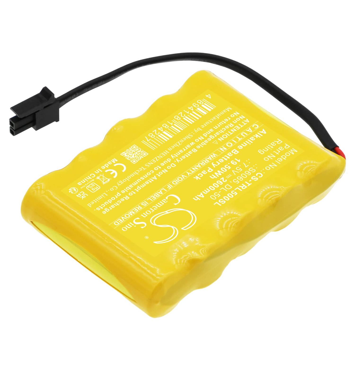 SPANN Battery Replacement for Trilogy DL2700CR DL3500DB DL4500DB - 7.5V Compatible Part No: DL-50 S6065 | International Shipping Available - Buy Online on GoSupps.com