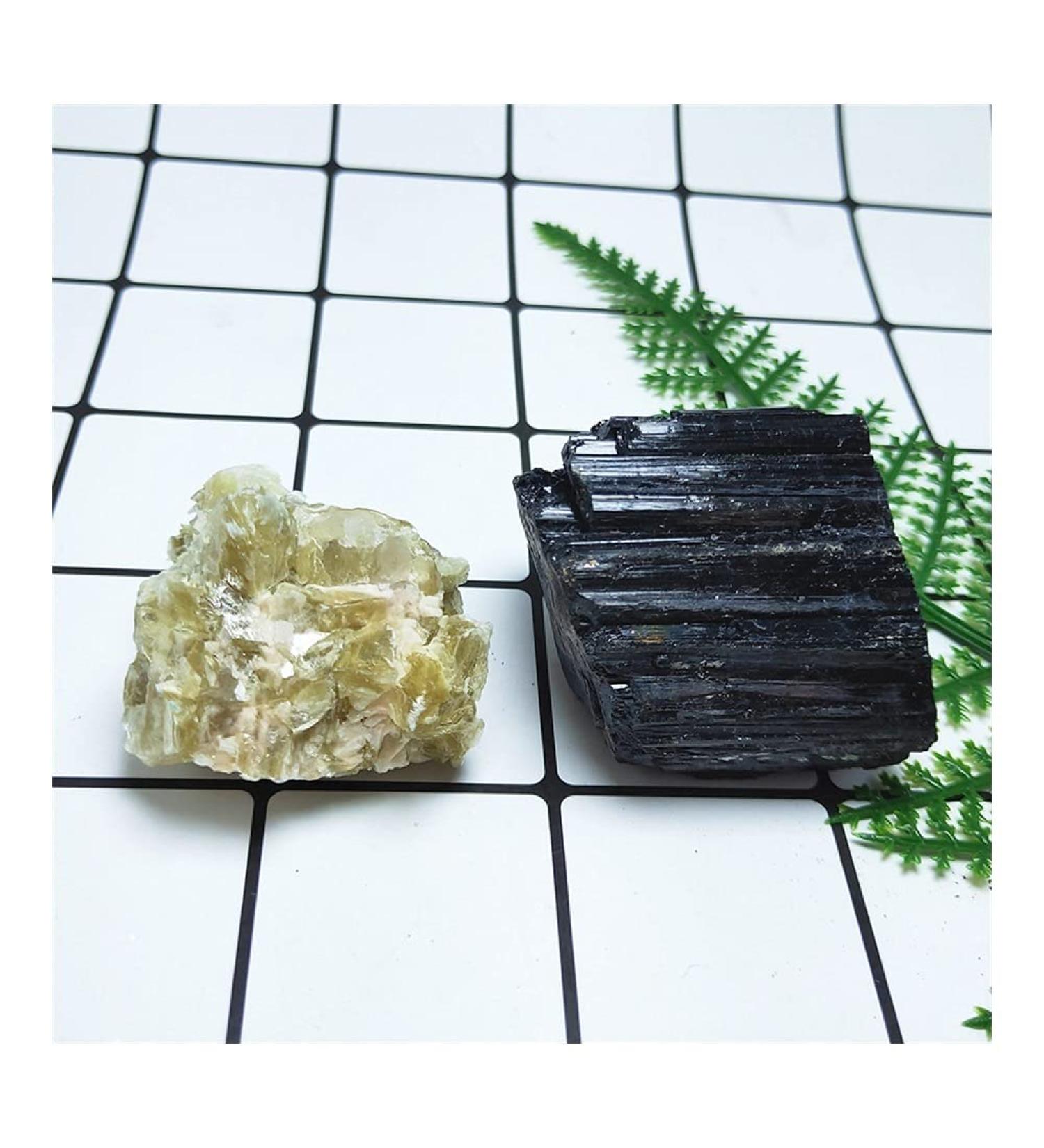 Natural Crystal Rough Rough Bronze mica Raw Black Tourmaline Specimen Crystal Quartz Stones Crystals Crystal Stone QINTINYIN - Buy Online on GoSupps.com