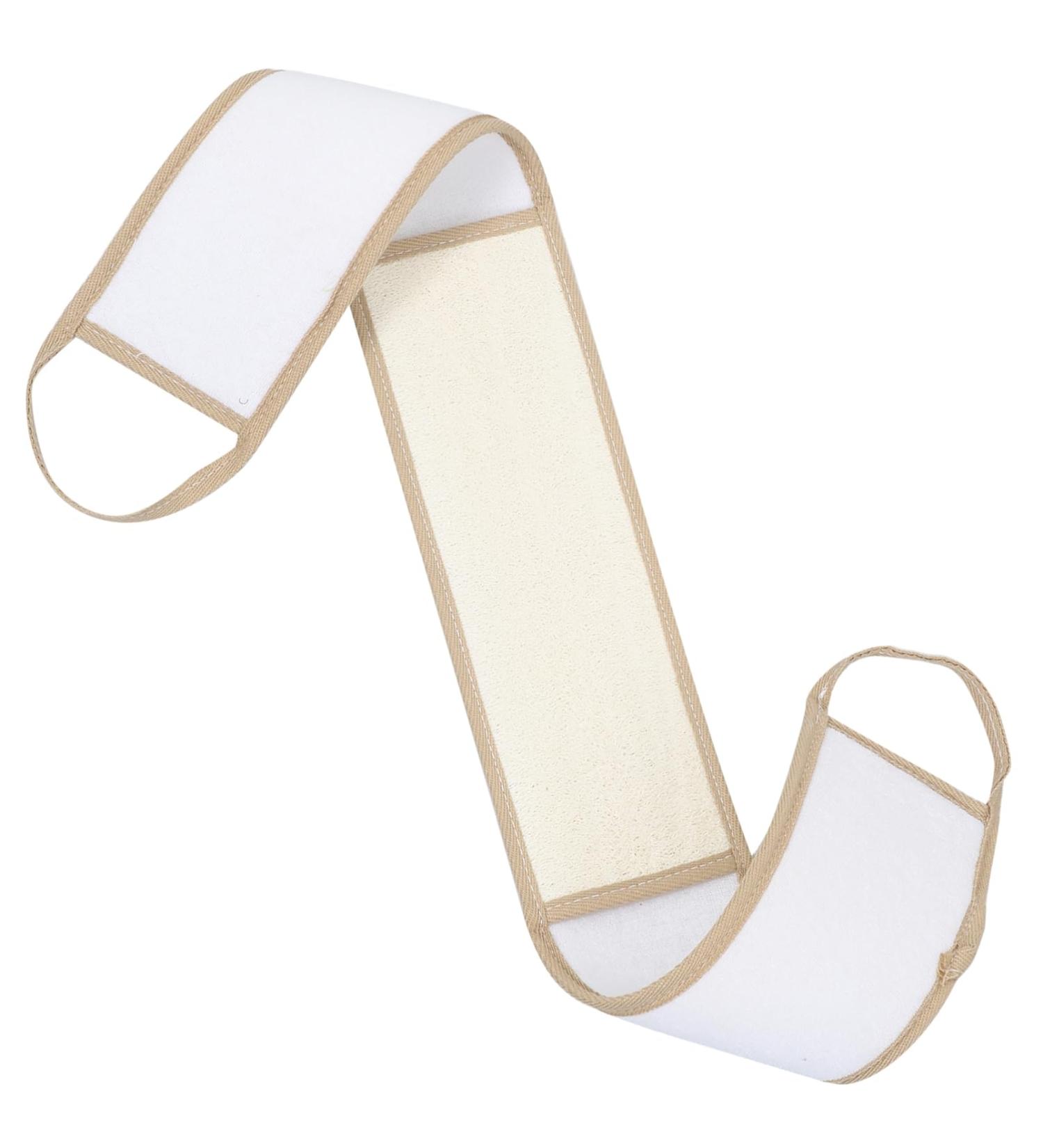 NOLITOY Egyptian Loofah Back Scrubber - Natural Exfoliating Luffa Shower Scrubber in Blue | Perfect for Smooth Skin Care - Buy Online on GoSupps.com