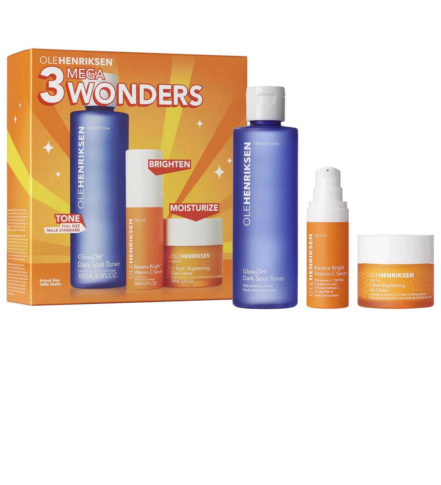 OLEHENRIKSEN 3 Mega Wonders | International Shipping | Best Skincare Solutions - Buy Online on GoSupps.com