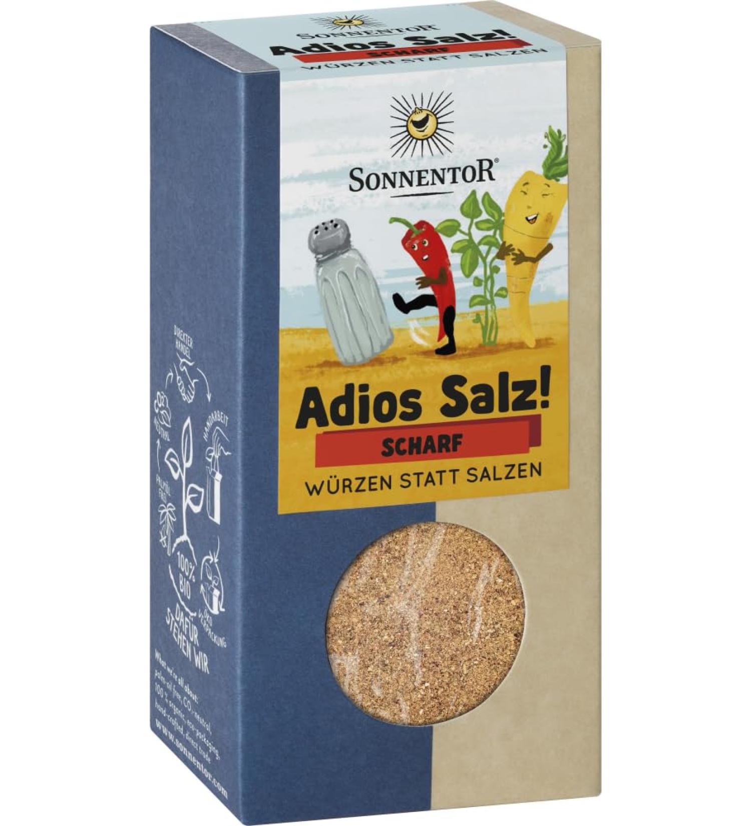 Sonnentor Sonnentor Organic Mixed Vegetables Adios Spicy Salt (6 x 50g)