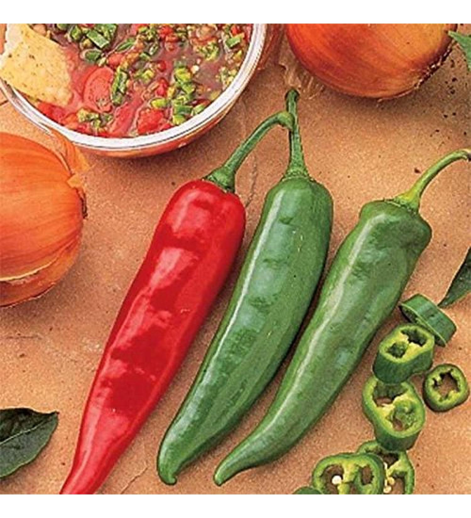 Portal Cool 5 - Semi: Semi di Hybrid Hot Pepper Salsa F1 da giardino - Per fare Salsa e Salsa Picante. !