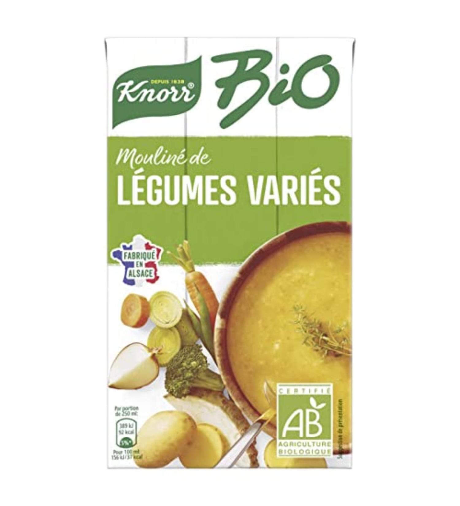 Knorr Knorr Organic Mixed Vegetable Pur e Soup - 1L Carton