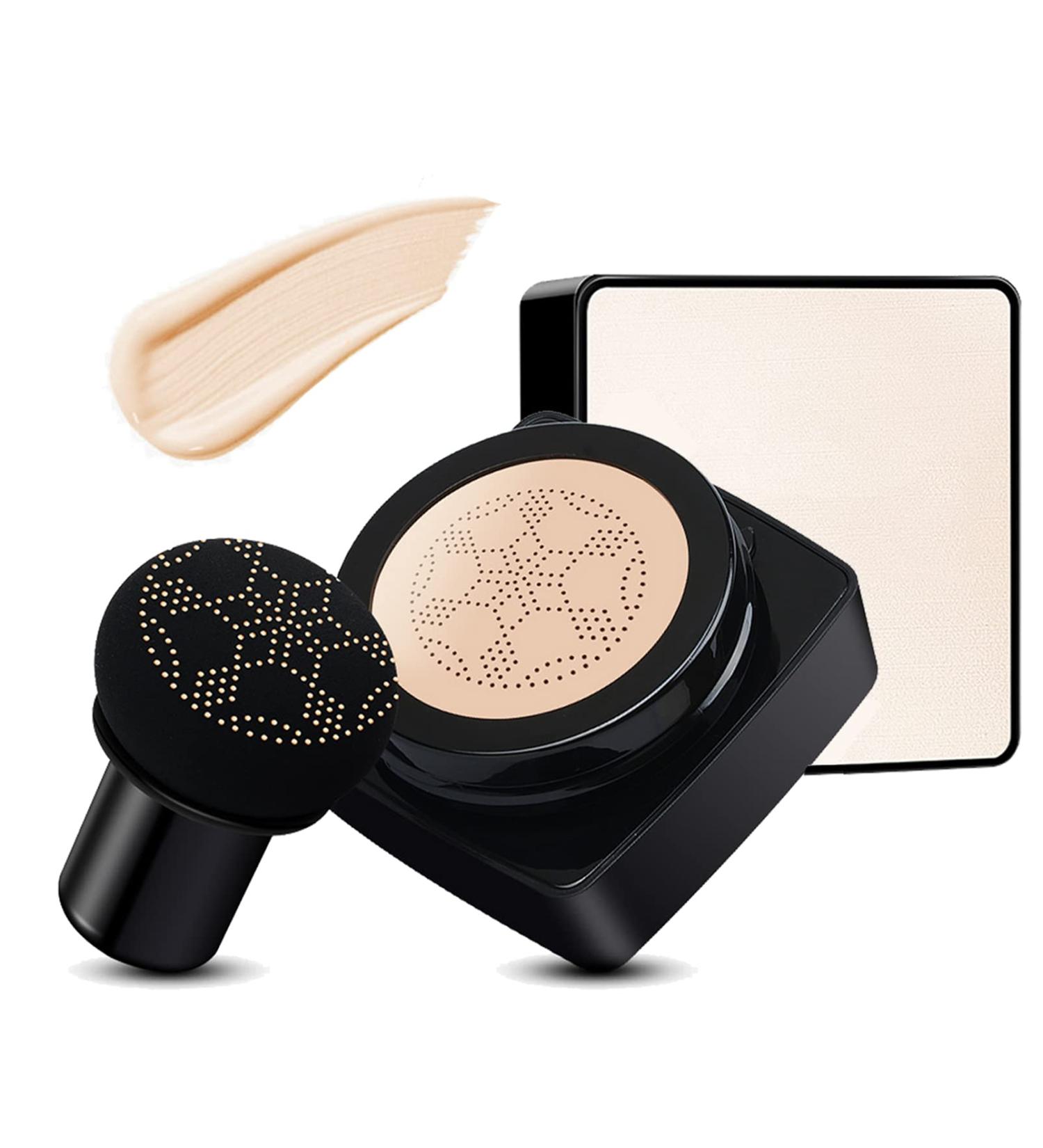 Moisturizing Mushroom Head CC Cream Foundation for Flawless Full Coverage Makeup - IVORY101 - Buy Online on GoSupps.com