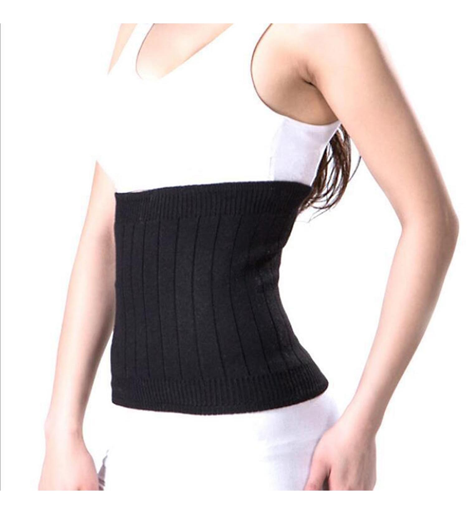 1 Piece Knitted Back Warmer Elastic Thermal Waist Band Soft Abdominal Heating Band Warm Support for - Buy Online on GoSupps.com