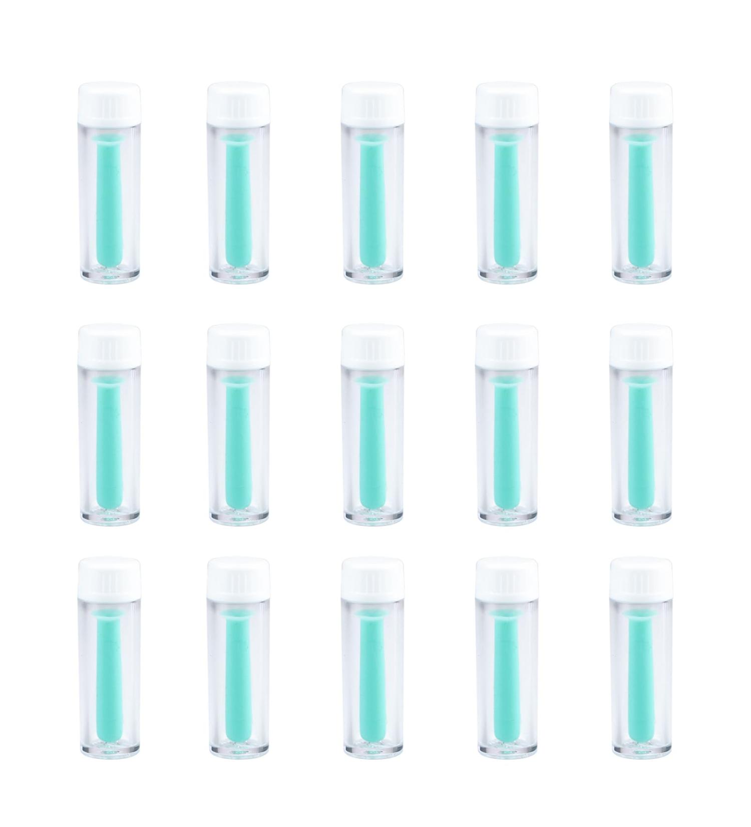 15 Pcs Contact Lens Remover Tool Set - RGP Scleral Hard Lens Plunger Suction Cup Inserter - Green - Buy Online on GoSupps.com