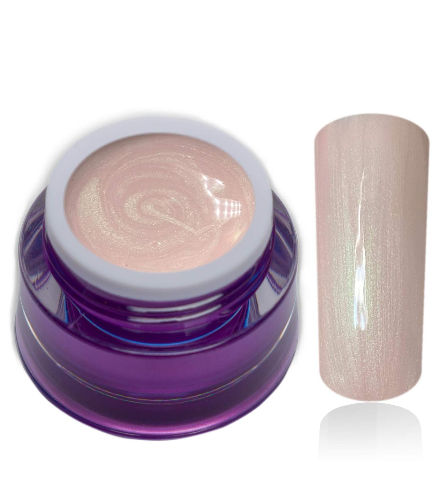 Premium Color Gel Pastel Pearl Linnea Beige Nude UV Gel Nail Gel Colorgel 1x5ml (1 pack)