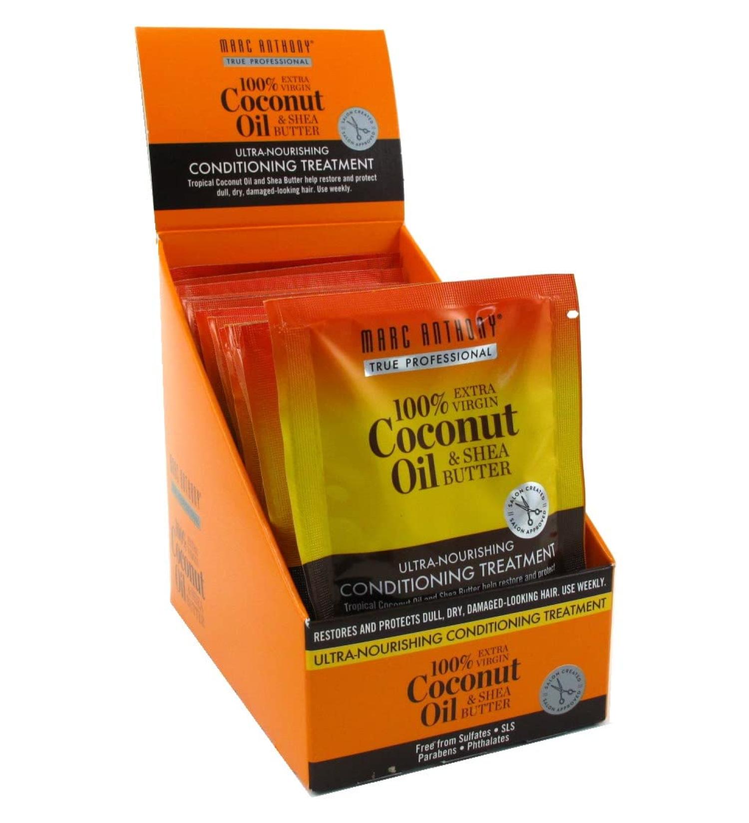 Marc Anthony Extra Virgin Coconut Oil & Shea Butter Conditioner 1.69 fl oz - Moisturizing Treatment - Buy Online on GoSupps.com