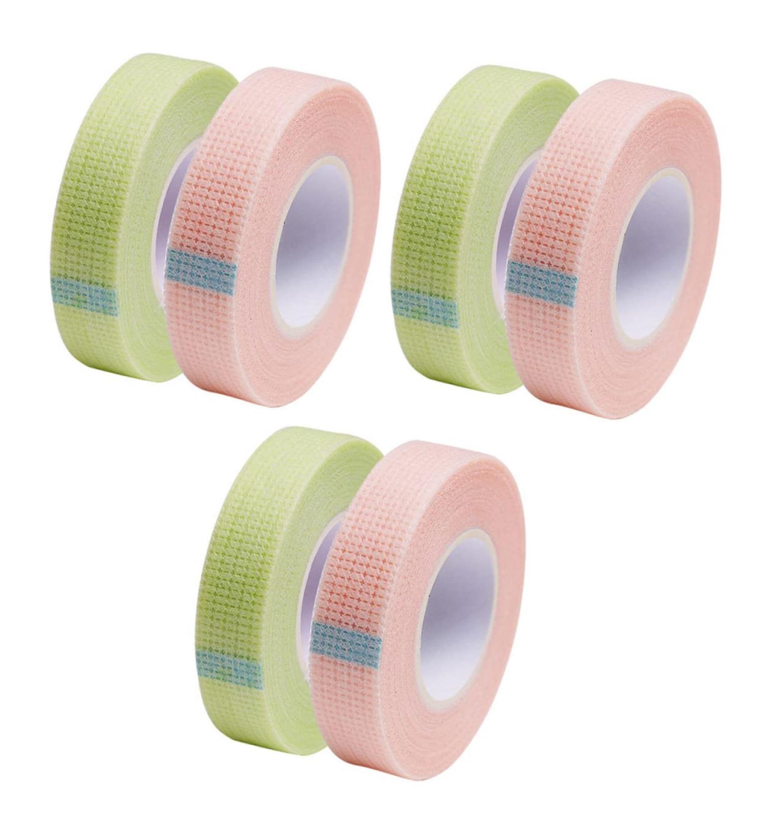 minkissy 6 Rolls Lash Tape Breathable Tape Makeup Tool Adhesive Fabric Tape Lash Foam Tape Lash Extensions Pads Eyeshadow Pads Mascara Brush Eye Pad Strap Non-woven Tape Eyelash - Buy Online on GoSupps.com