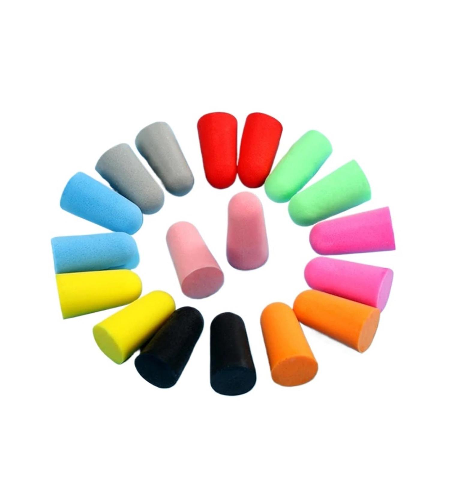 10 Pairs Comfort Soft Foam Ear Plugs - Tapered Travel Sleep Noise Reduction - Sound Insulation Ear Protection (Yellow) | Best for Comfort & Travel - Buy Online on GoSupps.com