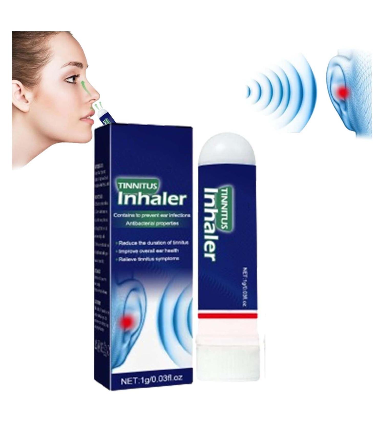 EchoEase Tinnitus Inhaler Tinnitus Relief for Ringing Ears Echoease Tinnitus Relief Spray EchoEase Inhaler EchoEase Tinnitus Relief Spray Relieve Ear Discomfort (1PC) - Buy Online on GoSupps.com