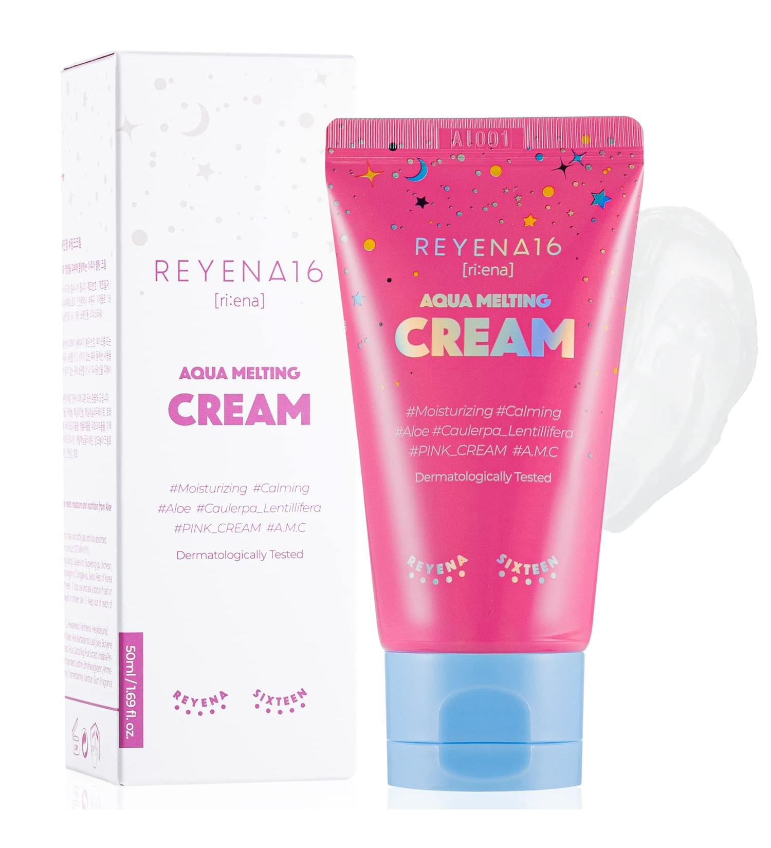 Aqua Melting Cream | Hydrating Gel Face Cream with Aloe | Soothes Sensitive Skin | pH Balancing Moisturizer - 1.69 oz - Buy Online on GoSupps.com