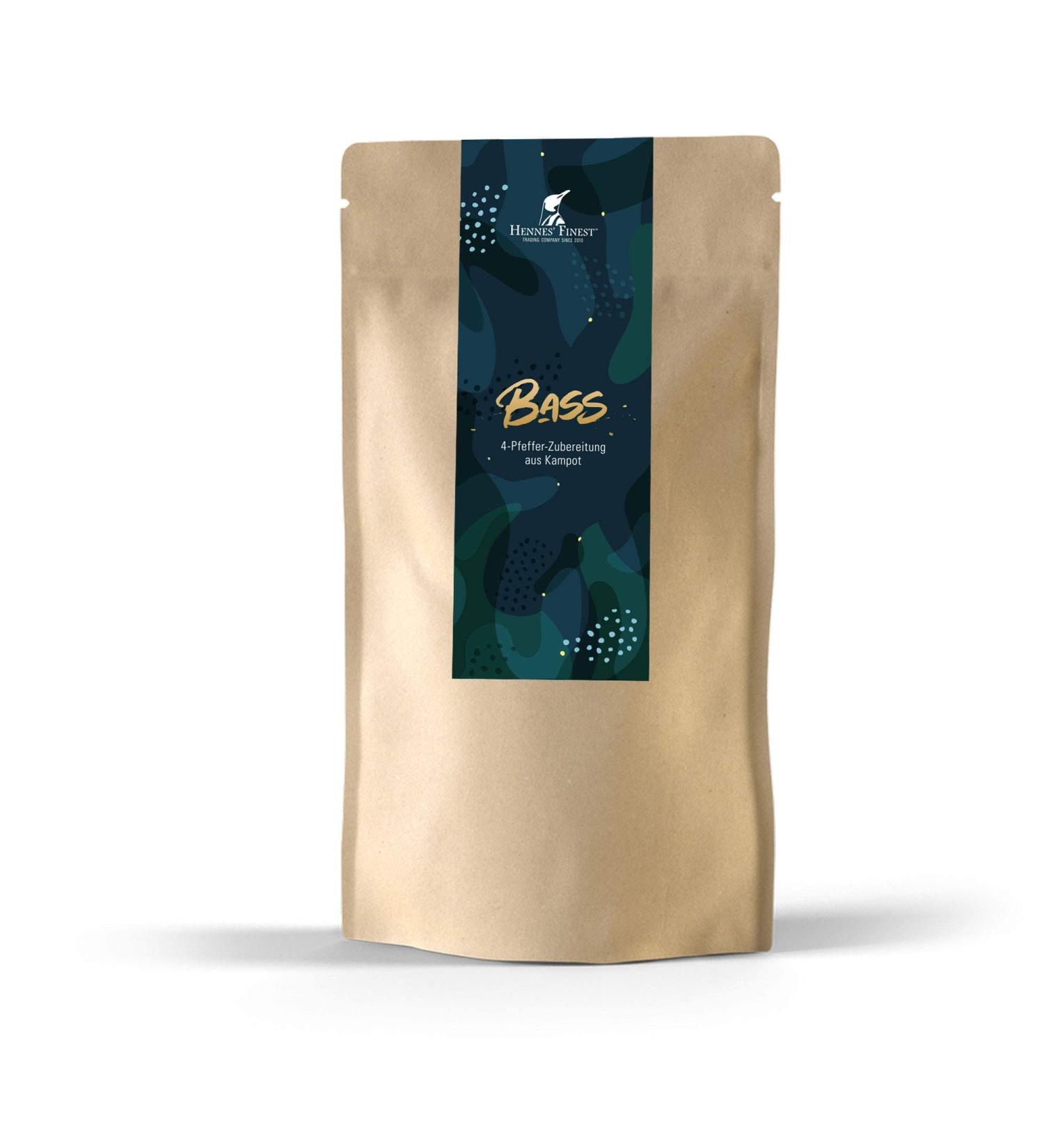 Hennes Finest Campot Pepper Mixture Bass - Premium Fermented Red & Green Pepper Black Campot & Long Red Pepper 100g - International Shipping Available - Buy Online on GoSupps.com