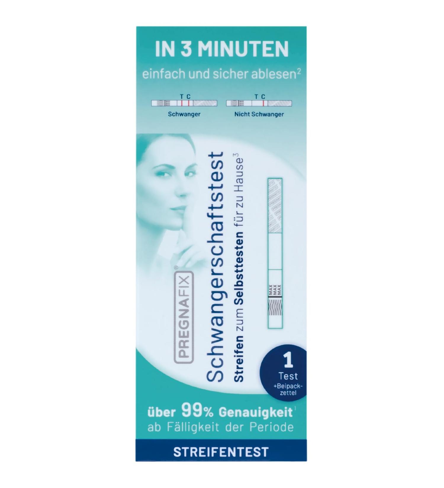 Pregnafix Patrol Test - Reliable & Easy to Use Pregnancy Test | Quick Results in 3 Minutes | Fast Shipping Worldwide - Buy Online on GoSupps.com