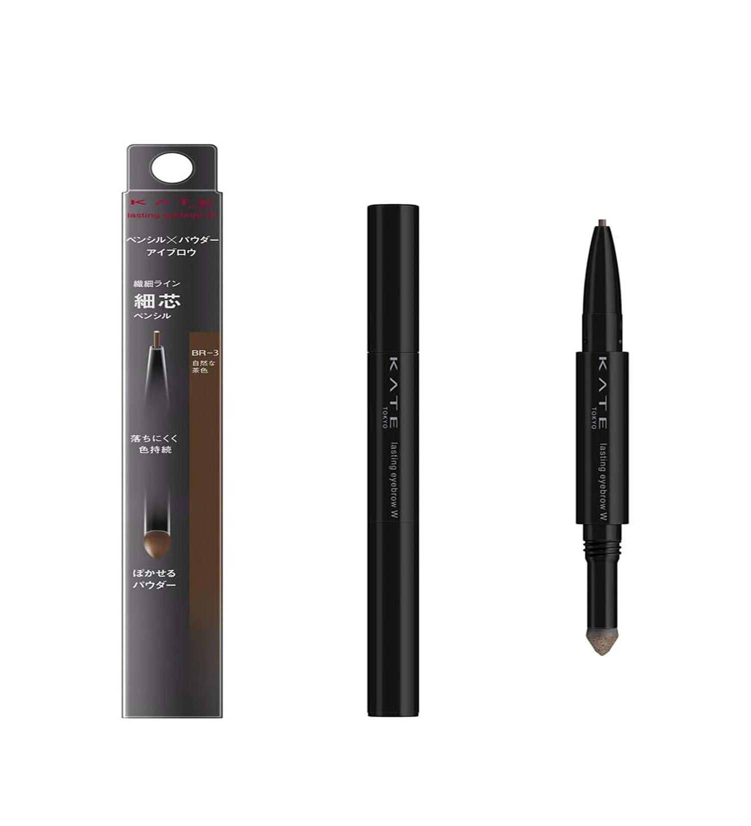 Kanebo Kate Lasting Design Eyebrow W - BR-3 (Harajuku Culture Pack)
