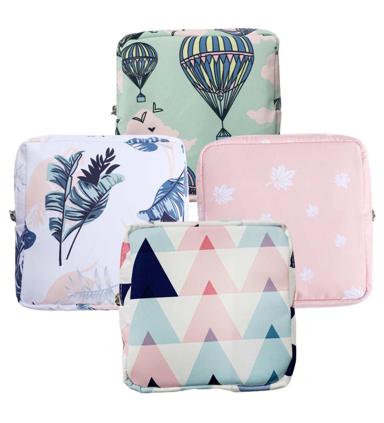 Iwowhero 4-Piece Storage Bags for Women's Bandages | Decorative Etui & Multifunctional Breastfeeding Bags - Buy Online on GoSupps.com