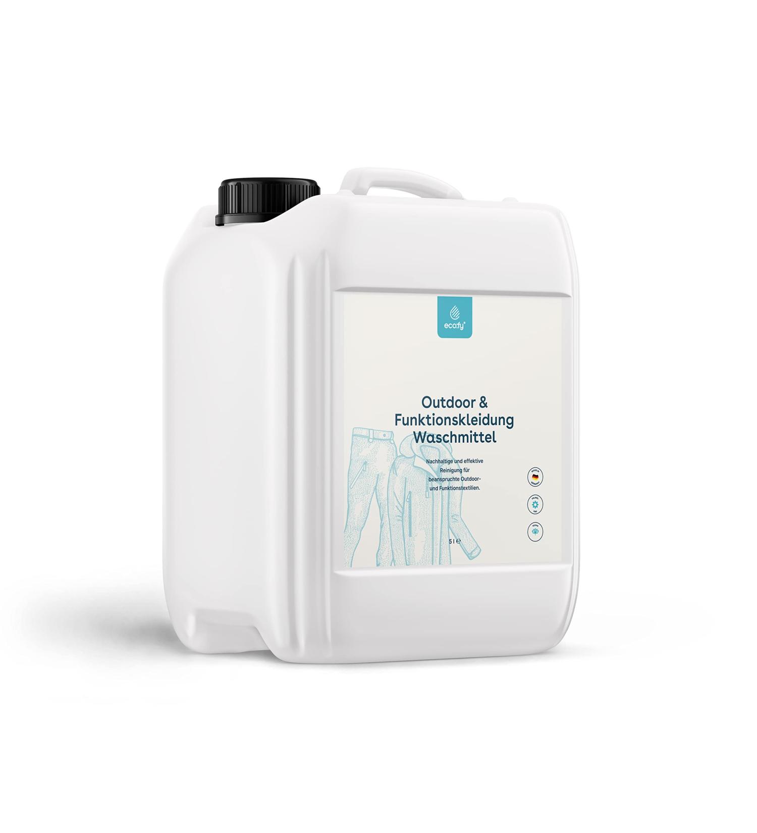 Eco Fy Detergent for Outdoor Clothing | Vegan Sportswear Detergent for Functional Textiles - 5 Liters - Buy Online on GoSupps.com
