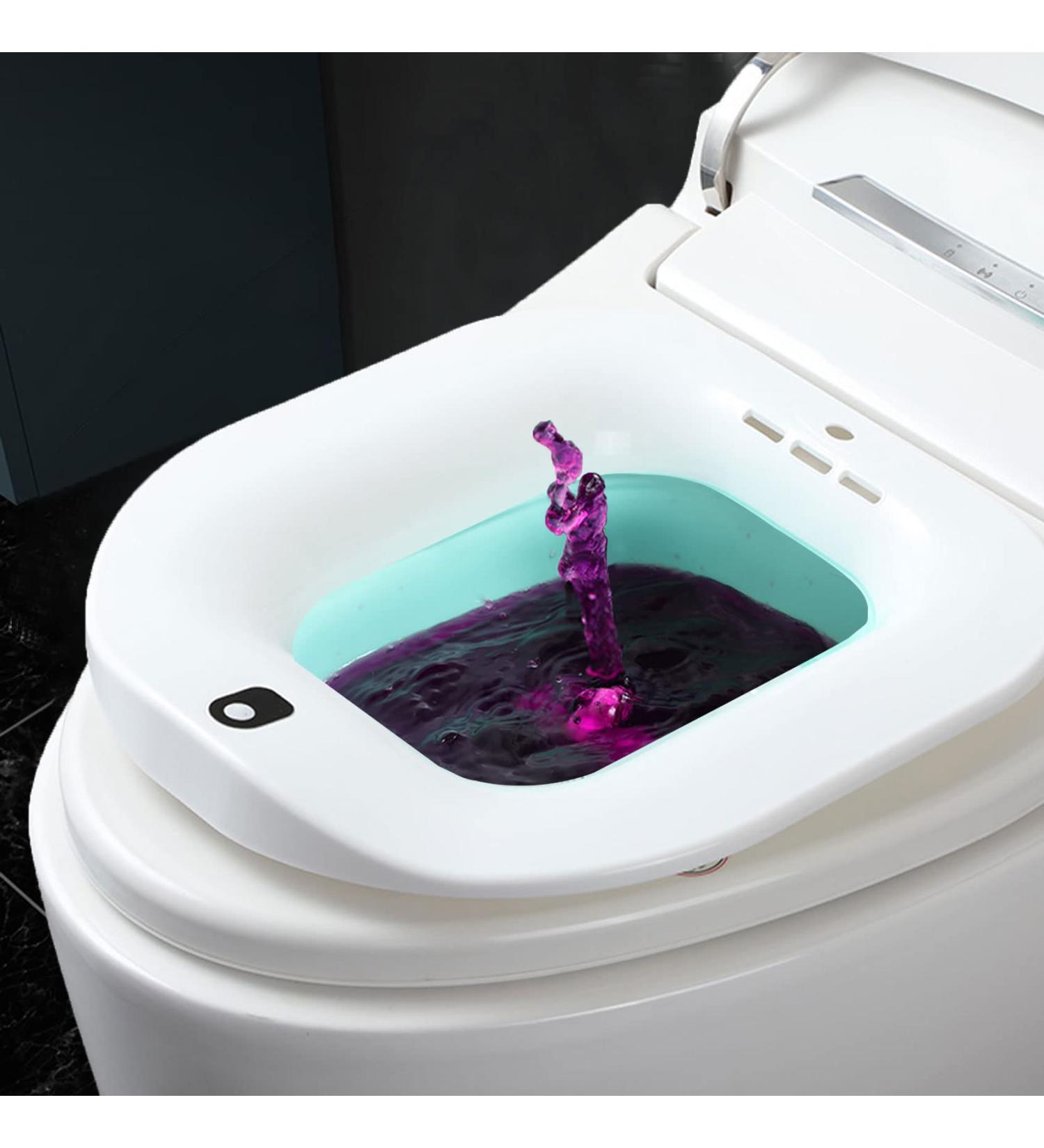 Sitz Bath for Hemorrhoids & Postpartum Care - Steam Seat for Relief in Gynecologic Inflammation & Elderly Patients - Buy Online on GoSupps.com