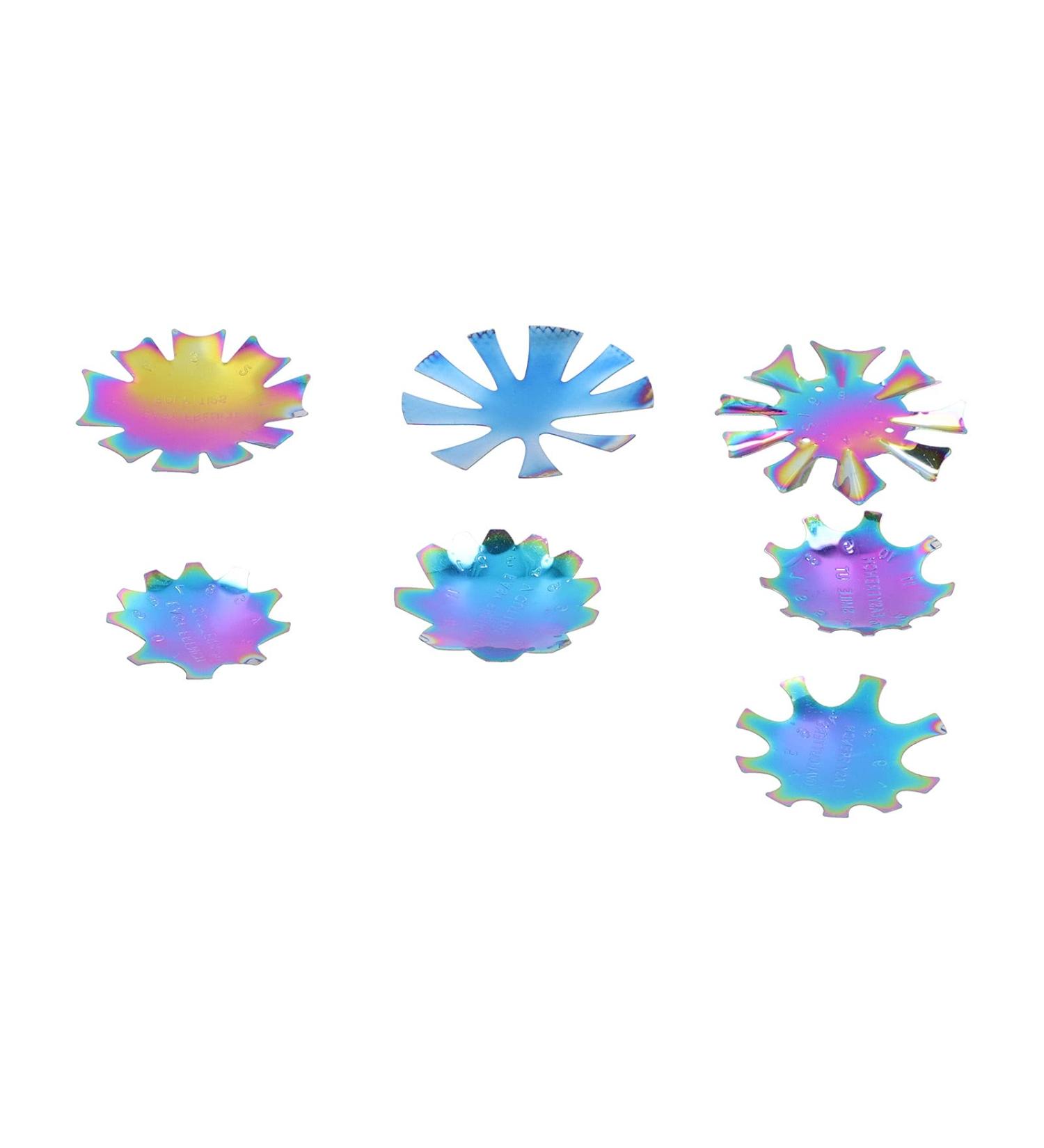 Artistic Stainless Steel Nail Edge Trimmer & Cutter | 7-Part Manicure Tool for Spa Home & Nail Schools - A-G Color - Buy Online on GoSupps.com