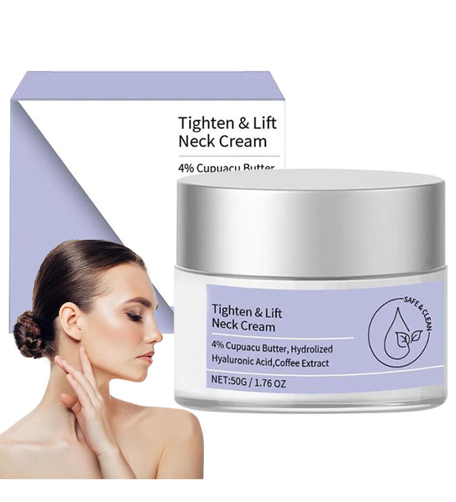 Neck Firming Cream Tighten & Lift Firming Neck Cream Advanced Tightening Moisturizer For Firm Youthful Skin Skin Tightening And Repair Cream For Daily Use(50g) - Buy Online on GoSupps.com