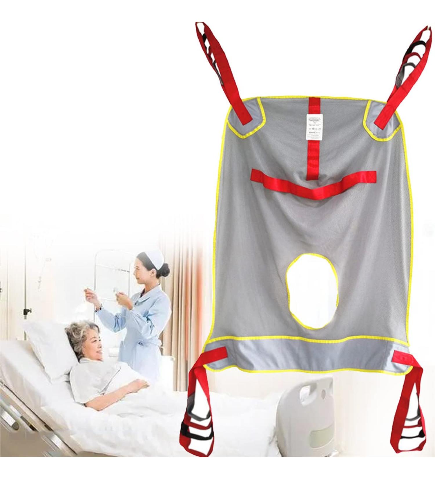 Hoist for Lifting Elderly Toileting Full Body Mesh Heavy Duty Patient Lift Sling Divided Leg Shower Sling for Patient Lifts Heavy Duty Transfer Sling for Disabled Elderly Be Opening-M M Opening - Buy Online on GoSupps.com