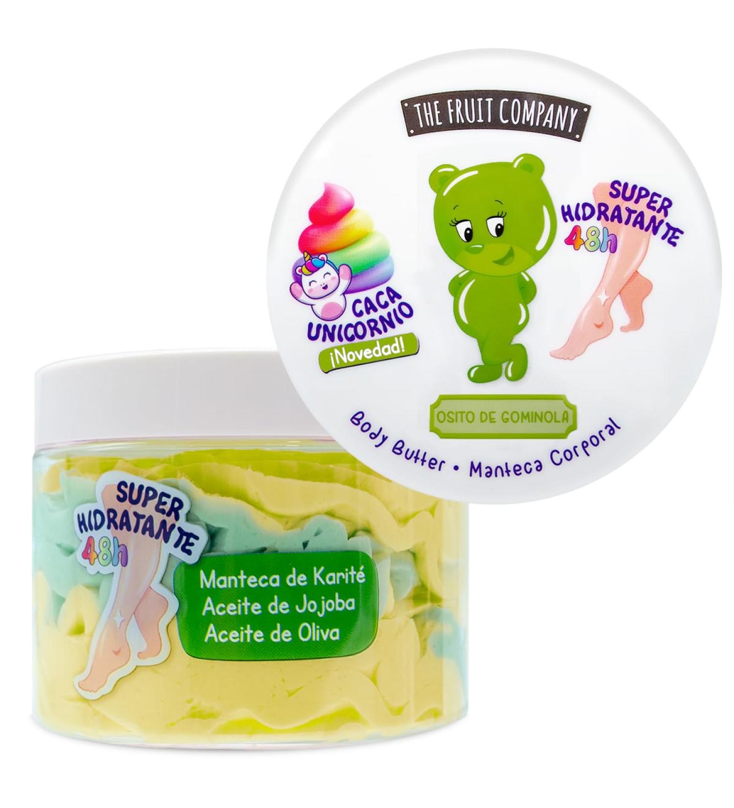 The Fruit Company Gominola Bear Body Cream 300ml Super Moisturizing Body Butter Vegan Formula - Buy Online on GoSupps.com