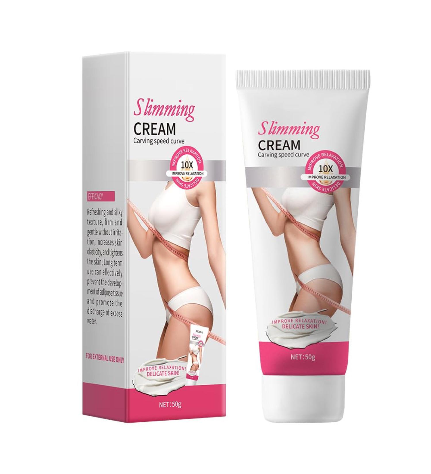 Hot Cream for Belly Fat Burner & Cellulite Removal | Best Skin Tightening Cream for Women - 50g - Buy Online on GoSupps.com