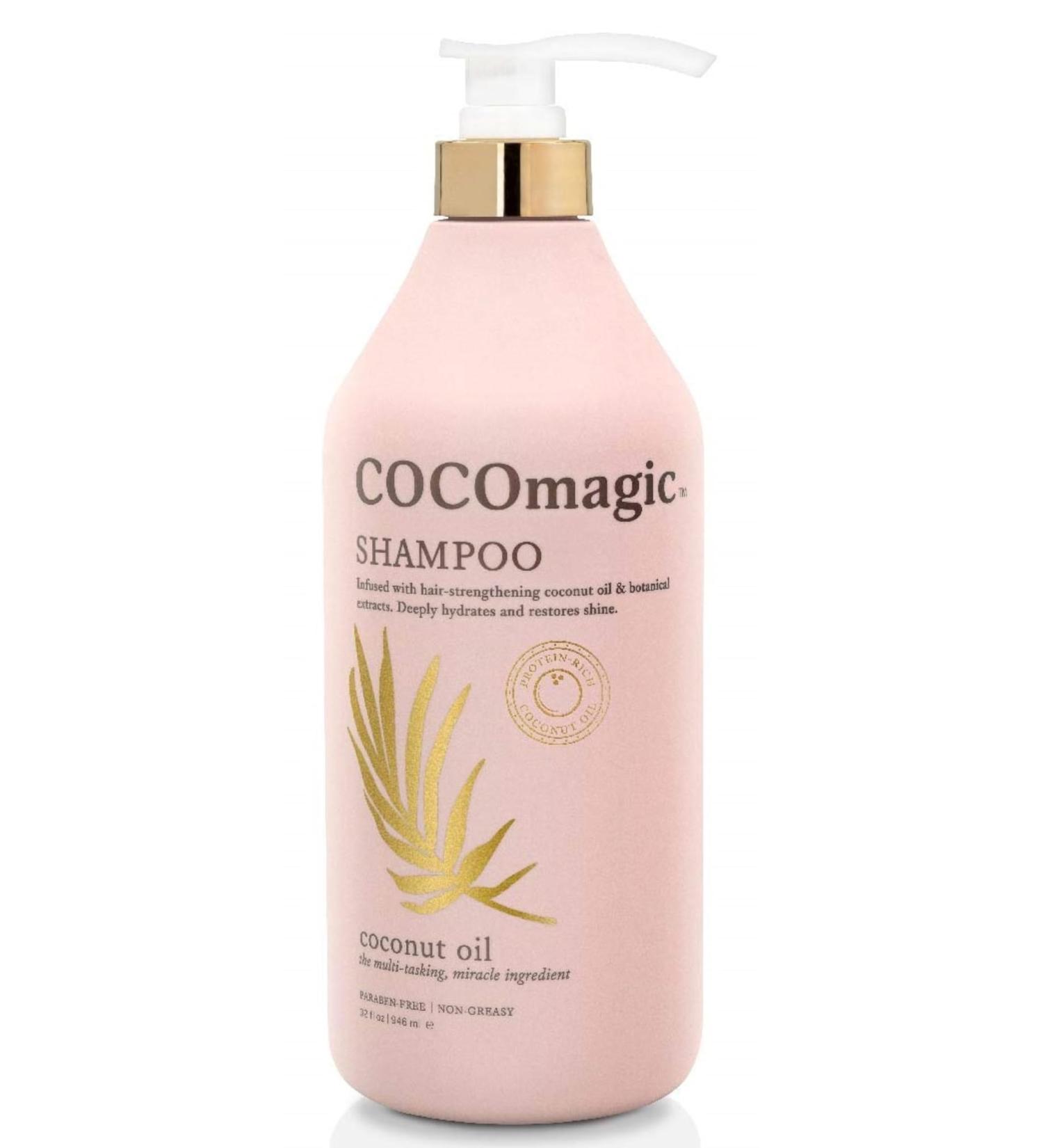 CocoMagic Nourishing Shampoo - Coconut Oil & Botanical Extracts for Softness & Shine | Paraben Free Cruelty Free Made in USA (32 oz - Buy Online on GoSupps.com