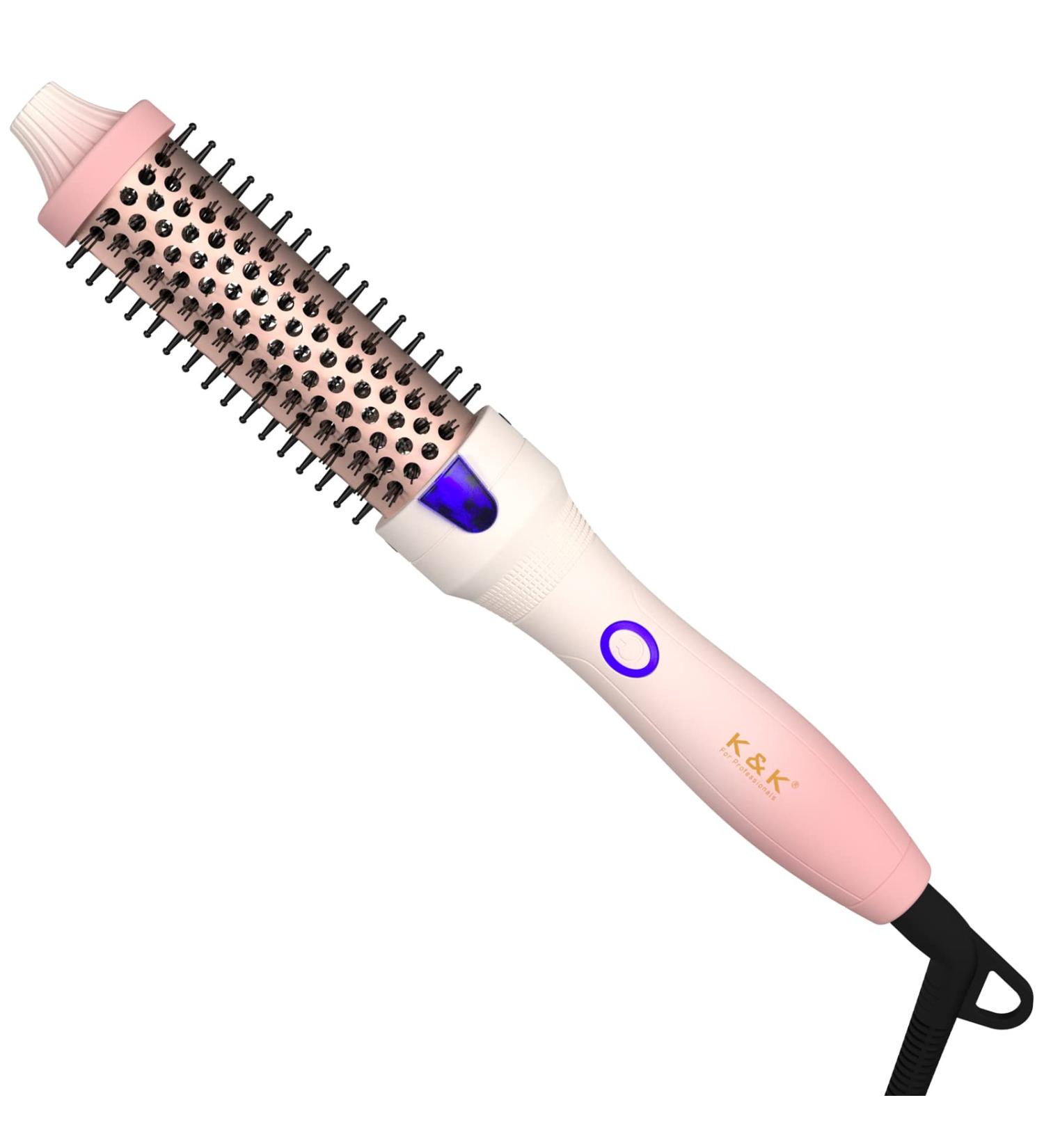 K&K Thermob rsten Keratin Protect Hot Hairbrush - Ion Smooth Volumen Comb 32mm Styling Tool for Perfect Hair - Buy Online on GoSupps.com