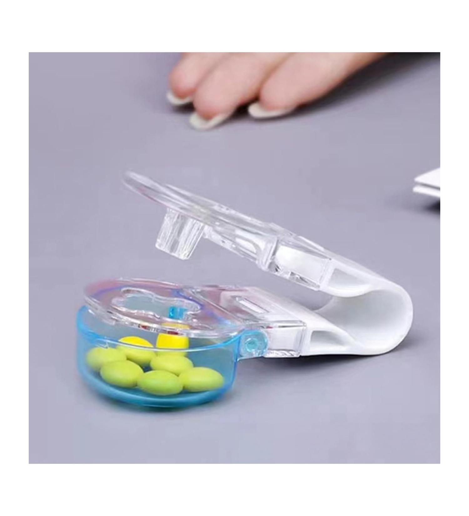 Portable Pill Taker Remover | Effortless Tablet Popper for Blister Packs | Quick & Easy Pill Extraction Tool - Transparent - Buy Online on GoSupps.com
