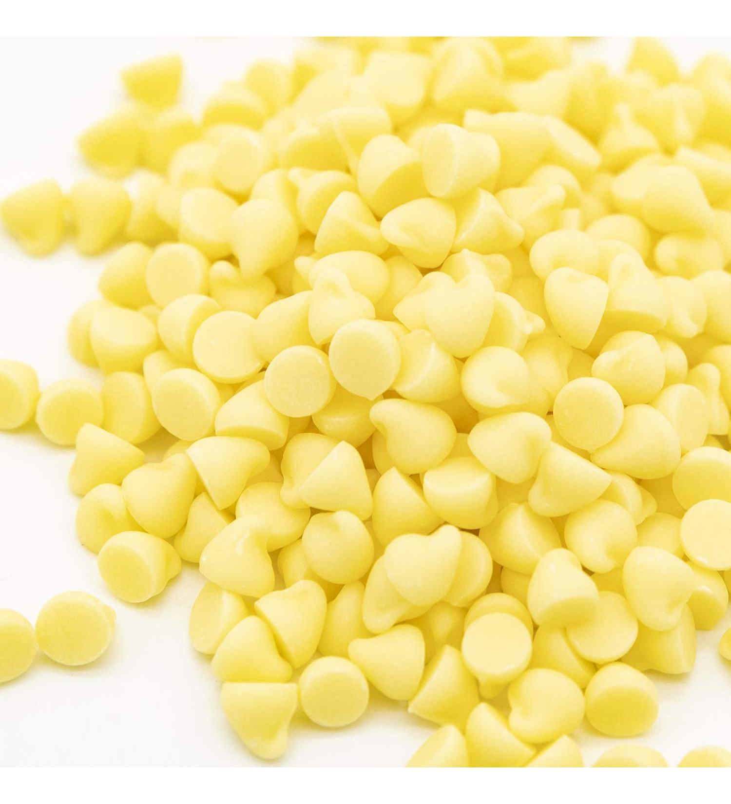 Mini Lemon Confectionery Drops - 1 lb. Bulk Size Baking Chips in Resealable Zip Lock Bag - Buy Online on GoSupps.com