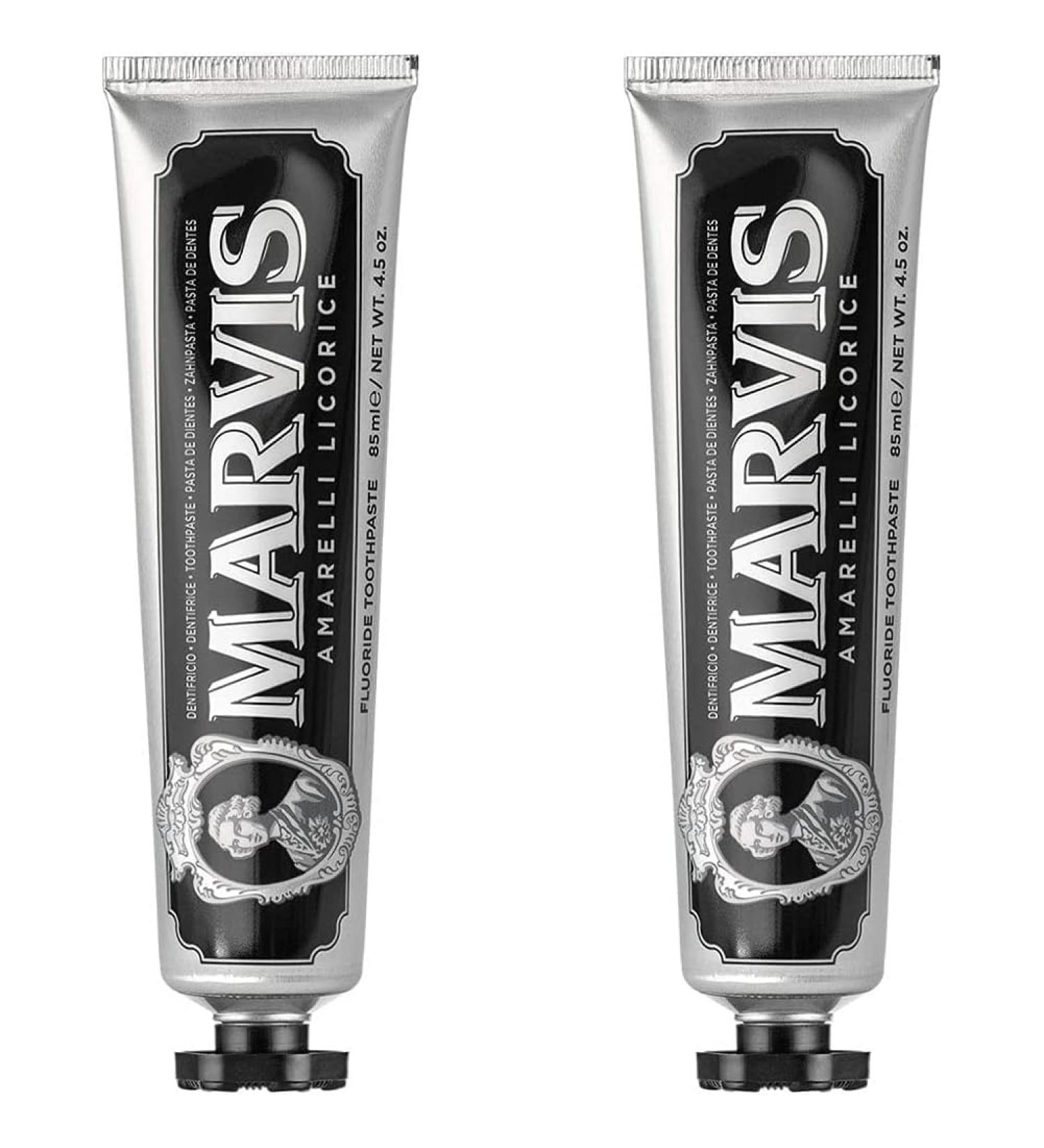 MARVIS Dentifrice Licorice Mint 85ml/Xylitol 411174 (Lot de 2) - Buy Online on GoSupps.com