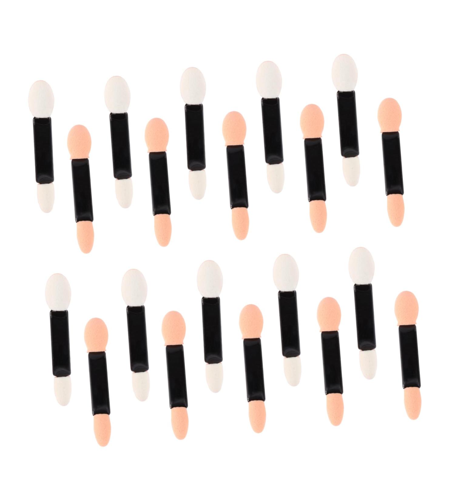 Beavorty 20pcs Makeup Professional Double- End Eyeshadow Makeup Eyeshadow Brush Set Miss M As Shown - Buy Online on GoSupps.com