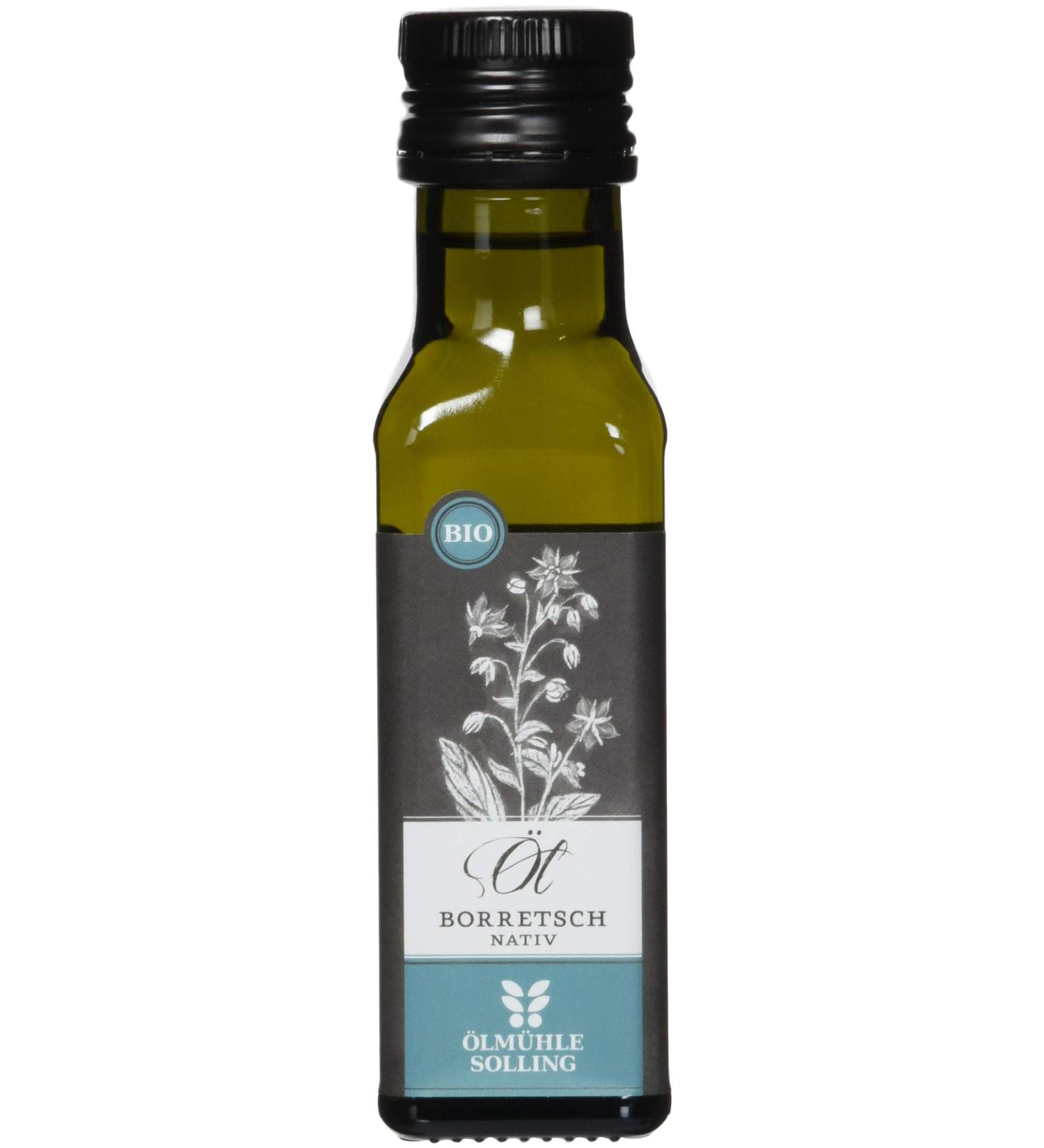  lm hle Solling Organic Borage Oil - Cold Pressed Native 100ml - Premium International Shipping - Buy Online on GoSupps.com